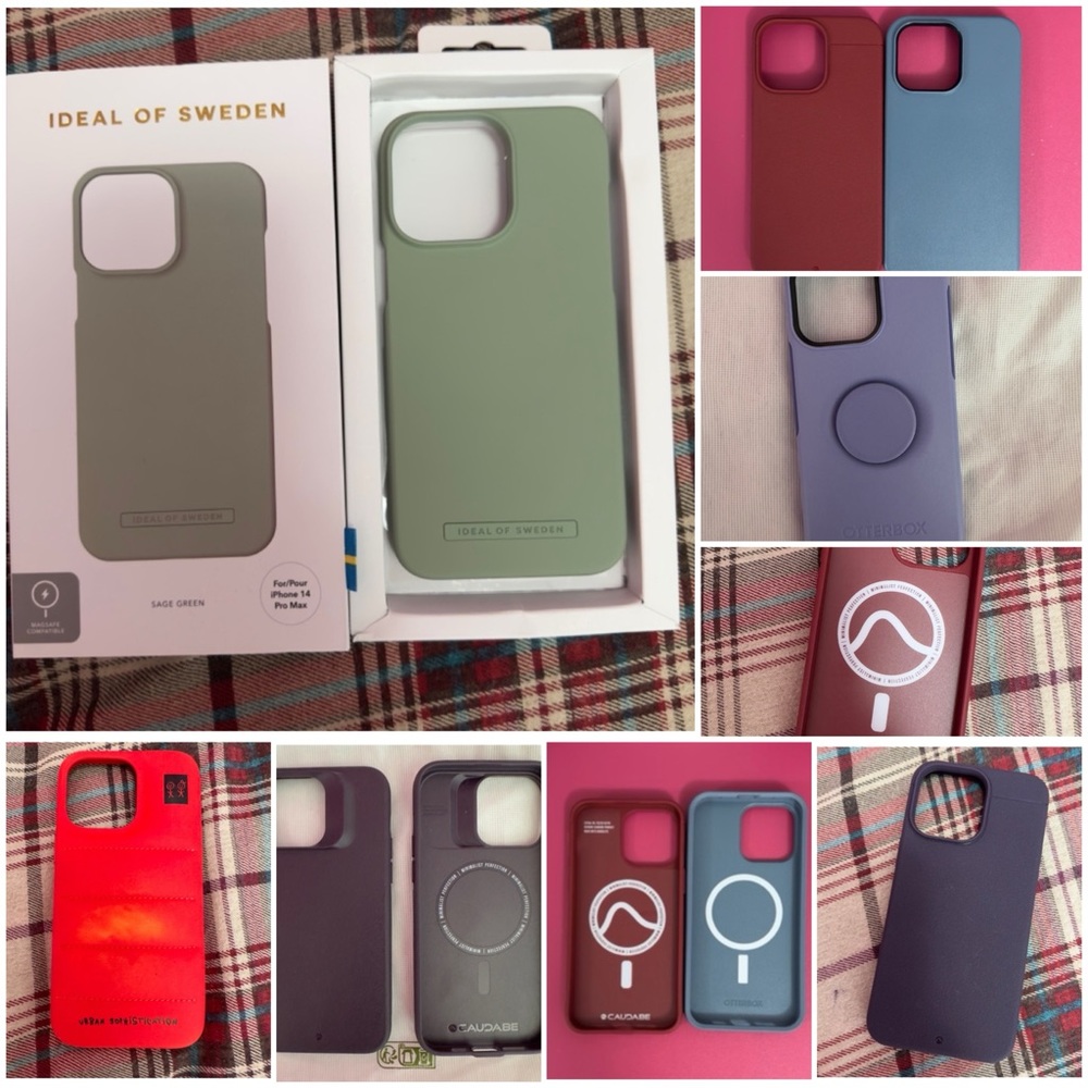 8 pieces of iPhone 14 Pro Max cases